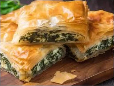 Quels légumes garnissent les Spanakópita ?