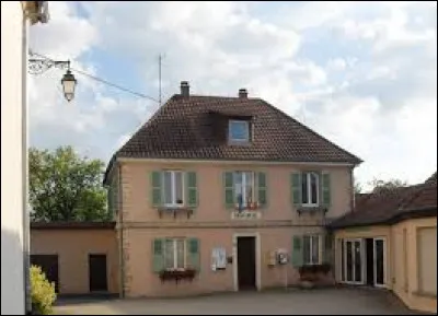 Village de l'arrondissement d'Altkirch, Largitzen se trouve dans le département ...