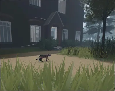 On peut entrer dans une maison.