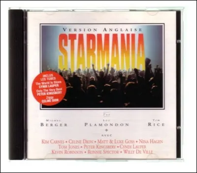 Qui sont les créateurs de la comédie musicale "Starmania" ?