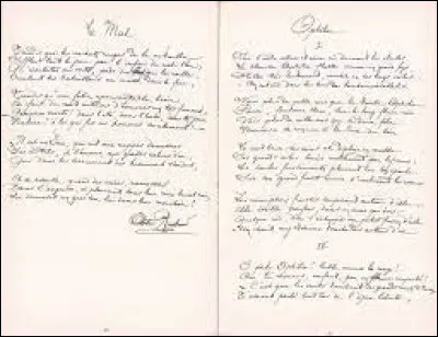 Georges Izambard, son professeur de rhétorique, le prend sous son aile et l'encourage à écrire ses premiers poèmes. Comment a-t-on appelé le recueil de ses poésies d'adolescent qui sera publié à titre posthume ?