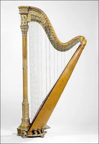 Combien de cordes comporte une harpe ?