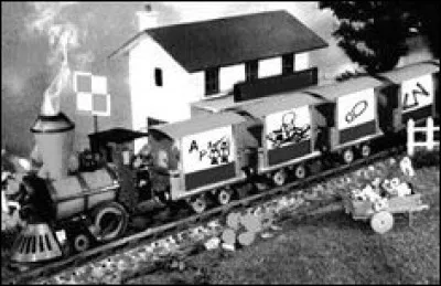 Quel est le nom de la gare d’arrivée du ''Petit Train-rébus Interlude'' ?