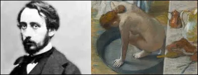 Peintre, graveur, sculpteur, photographe et naturaliste, Edgar Degas est né le 19 juillet 1834 à Paris et mort dans la même ville le 21 septembre 1917. Ce pastel intitulé ''Le Tub'', datant de 1886, est-il un de ces tableaux ?