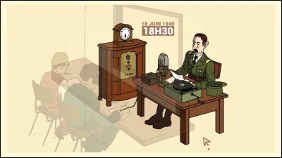 Décidemment, Charles de Gaulle aura marqué ce mois de juin. Quelle était la date de son célèbre appel ?