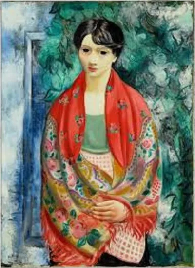 Quel membre de l'École de Paris a réalisé, en 1928, cette toile intitulée ''Femme au châle polonais'' ?