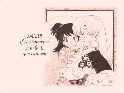 Quel est le nom de la petite fille qui est toujours avec Sesshomaru ?