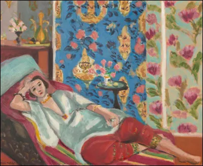 Quel peintre français est l'auteur de ce tableau intitulé ''Odalisque à la culotte rouge'' ?