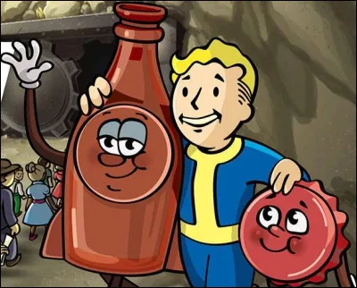 Comment s'appellent ces deux mascottes de "Fallout Shelter" ?