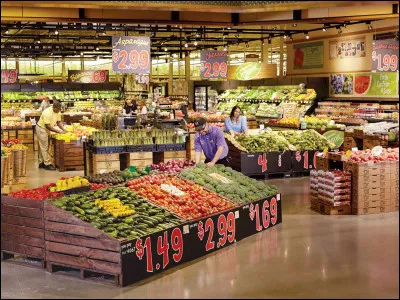 Quelle est la bonne orthographe ? 
Je suis ___ au supermarché.