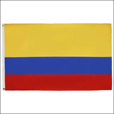 Est-ce le drapeau de la Colombie ?