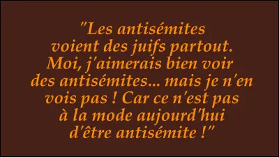 Années 60 du XXe s. > Autre son de chofar*, un demi-siècle plus tard : qui s'exprime ainsi dans la grisaille de l'ORTF ?