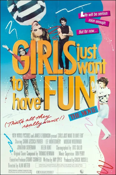 Quelle chanteuse fredonnait "Girls just want have fun" ?