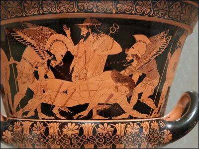 Pendant ce temps, la bataille continuait à faire rage. Sarpédon, allié troyen et fils de Zeus, poussa Hector à mener ses hommes dans une résistance renouvelée. De quelle manière ?