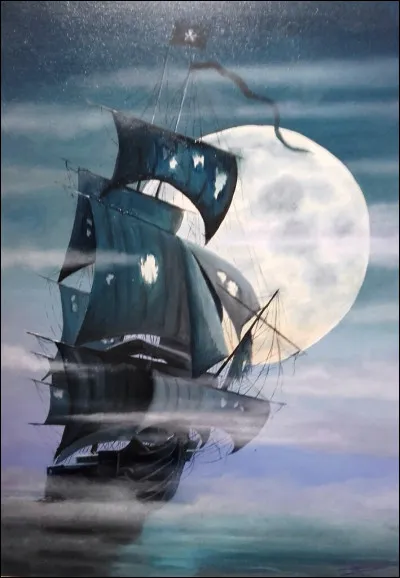 Quel est le nom de ce célèbre vaisseau fantôme, très présent dans la saga "Pirates des Caraïbes" ?