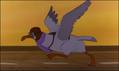 Dans quel dessin animé Disney retrouve-t-on l'albatros Orville ?