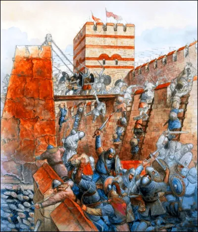 En quelle année le sac de Constantinople a-t-il eu lieu ?