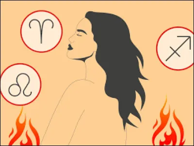 Quels sont les trois signes astrologiques ayant pour élément le feu ?