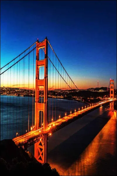 Pourquoi le Golden Gate Bridge ou ("pont de la Porte dorée" en français) est-il aussi célèbre ?