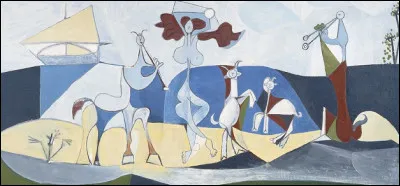 Quel peintre cubiste est l'auteur de ce tableau intitulé ''La joie de vivre'' ?