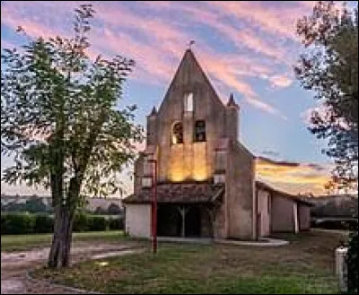 Voici l'église Saint-Blaise, à Frontignan-Savès. Petit village Haut-Garonnais de 69 habitants, traversé par la rivière Aussoue, il se situe dans l'ex région ...