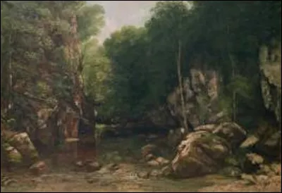 Quel peintre français est l'auteur de ce tableau intitulé ''Vue de la Caverne des Géants près de Saillon'' ?