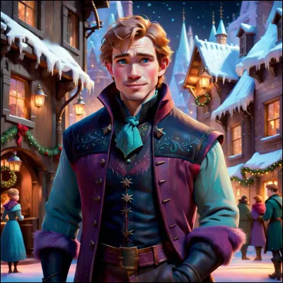 Il s'agit, sur cette image, de la version masculine de quelle princesse ?