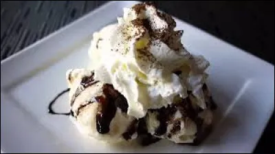 Quel est le parfum de la glace qui compose une Dame Blanche ?