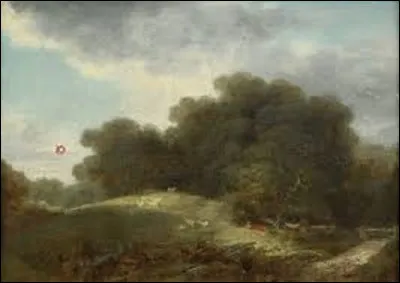 Lequel de ces trois rococos a réalisé ce tableau nommé ''Bergère et moutons dans un paysage'' ?