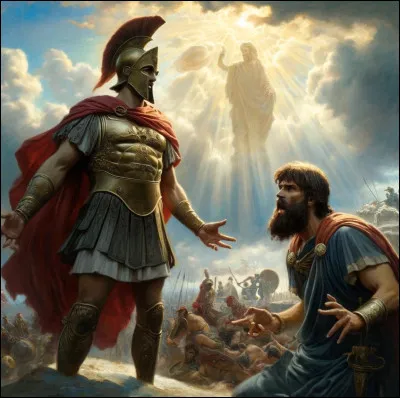 Alors qu'Hector combattait sur le champ de bataille, qui vint le prévenir de la décision d'Apollon et Athéna, et comment le savait-il ?