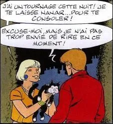 Quel est le nom du chat de Ric Hochet ?