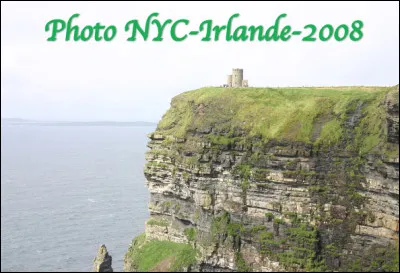 Quel est cet escarpement rocheux en F, un des plus beaux points d'Irlande face à l'océan Atlantique ?