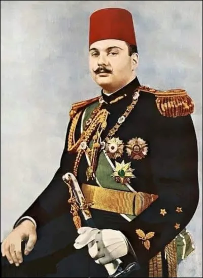 FArouk fut le dernier roi d'Égypte.