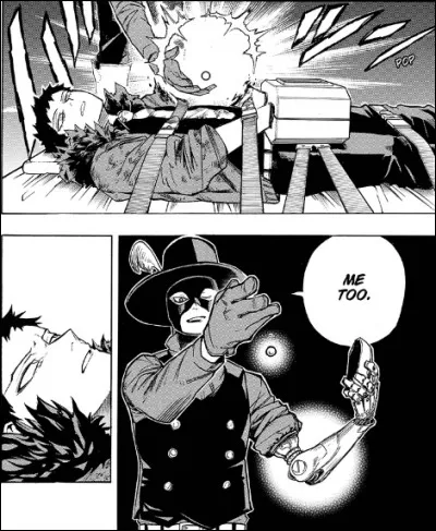 Comment a-t-il perdu son bras ?