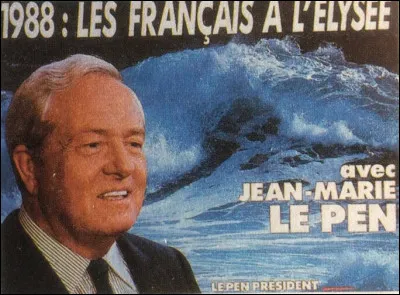 Quel résultat Jean-Marie Le Pen obtient-il aux Présidentielles de 1988 ?
