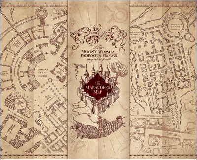 Qui a donné à Harry la carte du maraudeur ?