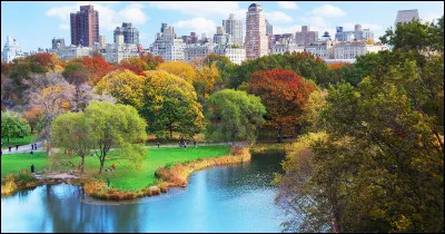 Quel espace vert est situé au cur de Manhattan ?