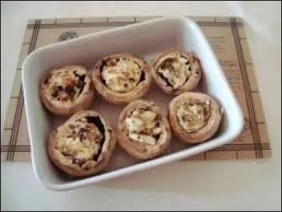 Comment s'appellent ces gros champignons de Paris, servis en Anjou, qui sont farcis quelquefois avec des rillettes ?
