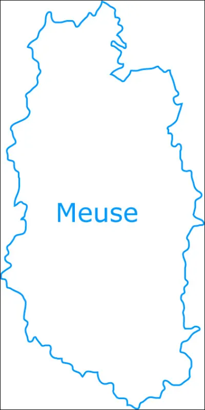 De quelle région le département de la Meuse faisait-il partie ?