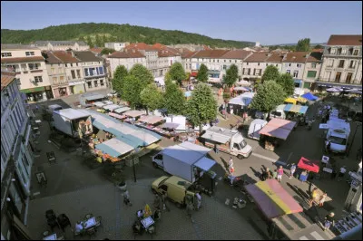 Quelle est cette ville de 3 800 habitants, traversée par l'Ornain, qui abrite une importante industrie de l'optique ?