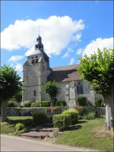 Voici l'église Saint-Rémi-Saint-Hilaire à Montgenost. Village Marnais, il se situe en région ...