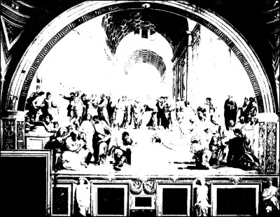 Quel est le nom de cette fresque peinte par Raphaël ?