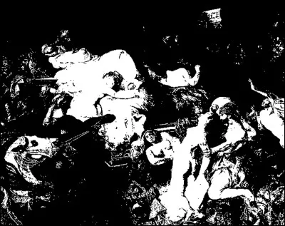 Cette toile d'Eugène Delacroix est...