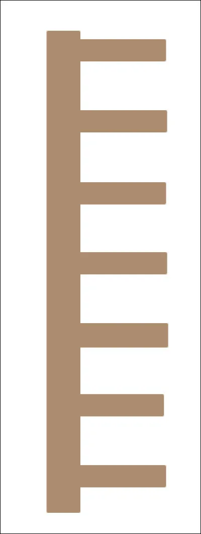 Quelle est la représentation sur le terrain de cet élément selon les normes IOF ?