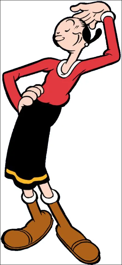Quel est le nom en O de la fiancée de Popeye ?