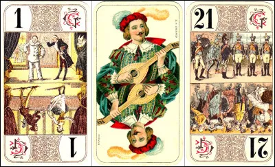 Comment sont appelées ces cartes au tarot ?