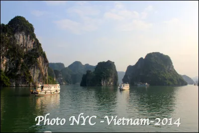 Quelle est cette baie d'eau marine du Vietnam de 43 000 hectares, le plus grand karst du monde ?