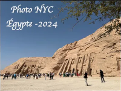 Quel est cet ensemble de 2 temples datant de l'an 1200 avant J.C., l'un conacré à Ramsès II et l'autre à son épouse Nefertari ?