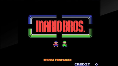 Dans "Mario Bros", quel est le premier objet créé ?