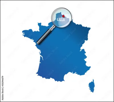 Quelle ville est dans le nord de la France ?